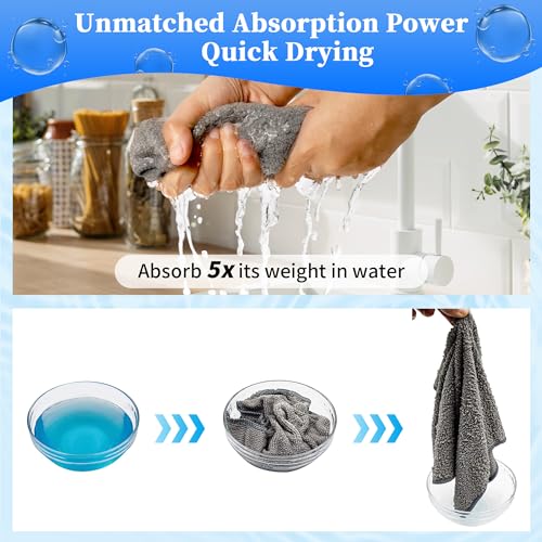 image for FIXSMITH Shop Towels-400 Pack, Multi-Functional Shop Rags, 12 x 16 in 