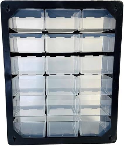 Miniatura 4 de Homak 12 cajones piezas de plástico organizador