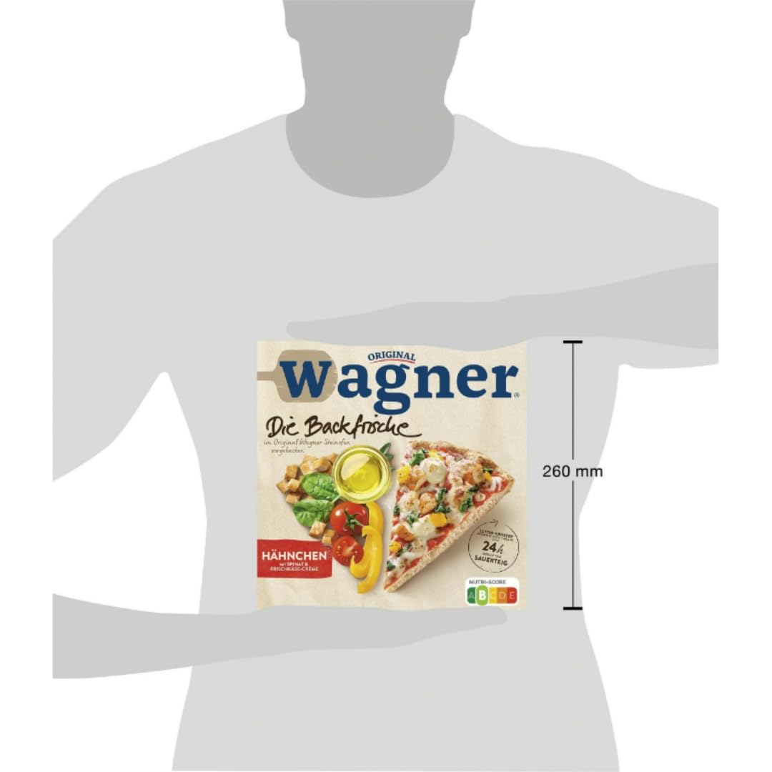 Wagner Die Backfrische Pizza Hähnchen 370g x 4 Stück