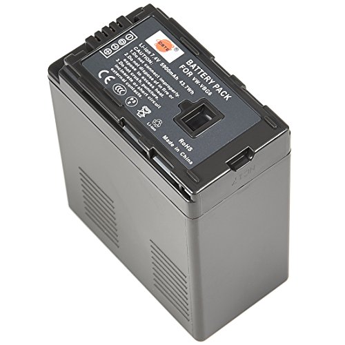 Batería VW-VBG6 de alta capacidad para Panasonic PV-GS320 DSTE