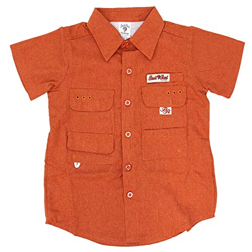 Toddlers PFG Vented Fishing Shirt Button Up
