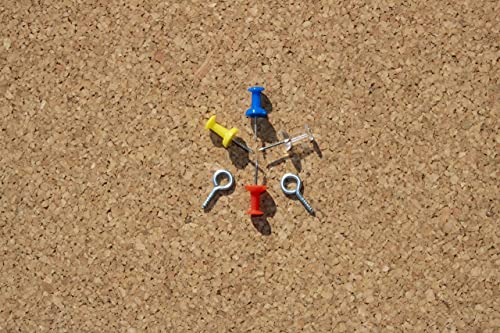 Pannello in sughero con cornice in legno, 60 x 90