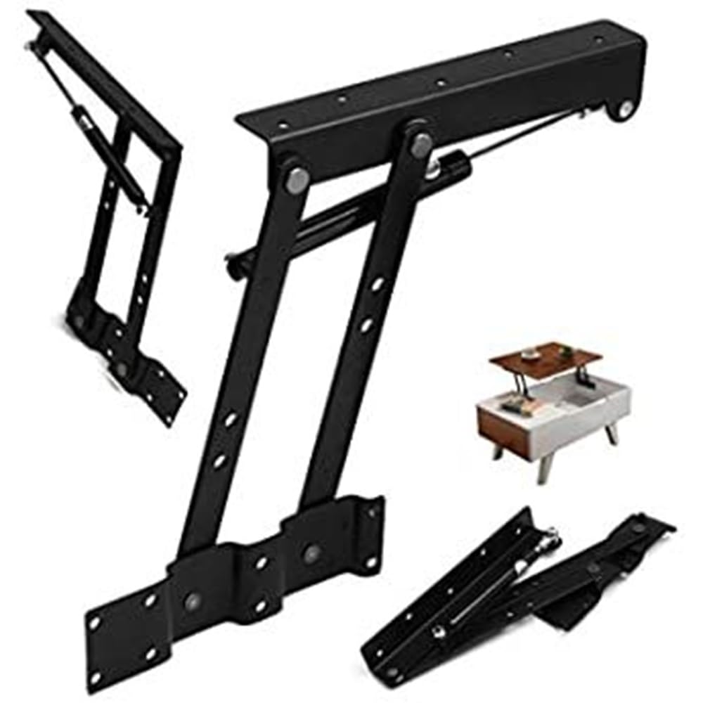 Modern Coffee Table Lift Up Hardware| Table Lifter Hydrolic| Tea Table Lift Up| Coffee Table Mechanisum| Folding Table Hinge| Furniture Spring Hydrolic Bracket 240 Mm (Air Operated) SOLTAIREJACO