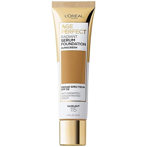 Vista 70 de L'Oreal Paris Age Perfect - Base de suero radiante con factor de protección solar (SPF) 50, marfil, 1 onza líquida 010 Marfil