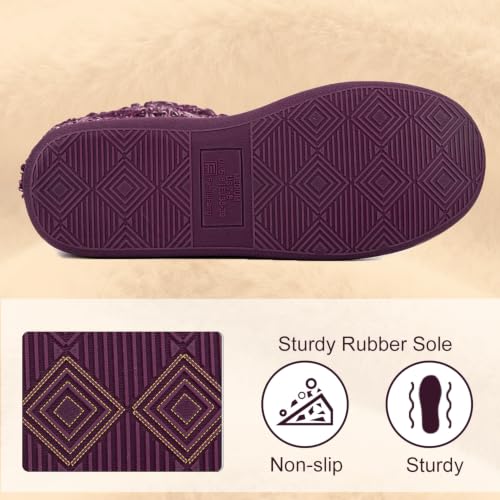 Image of FamilyFairy Women's Slipper Boots Winter Warm Gift Bootie Indoor Outdoor