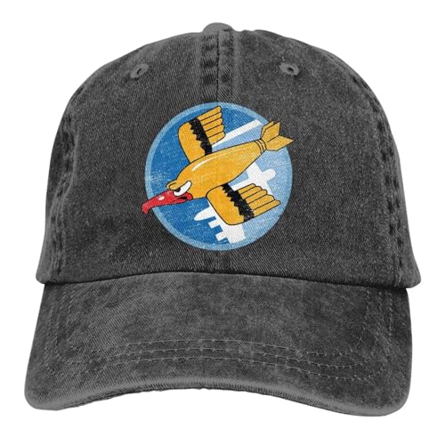 YHCIREB Gorra de béisbol 91.º Escuadrón de Bombardeo Flying Fortress, Parche, Equipo, Gorra Deportiva Unisex para Exteriores, Personalizada, Segunda Guerra Mundial, Segunda Guerra Mundial
