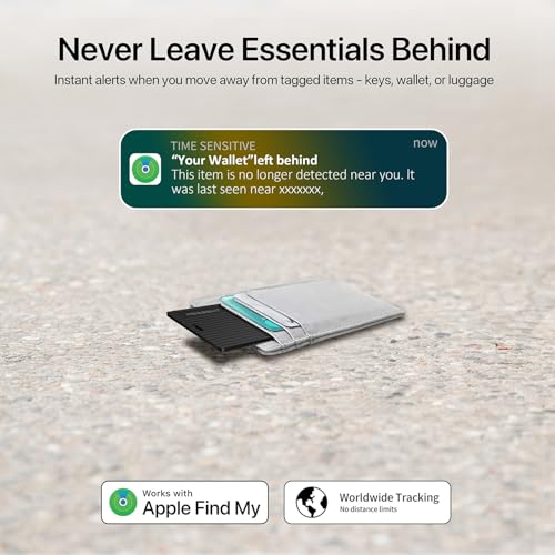 MSEBENT Wallet Tracker Card (Apple Find My, Wireless Charging) — view 7