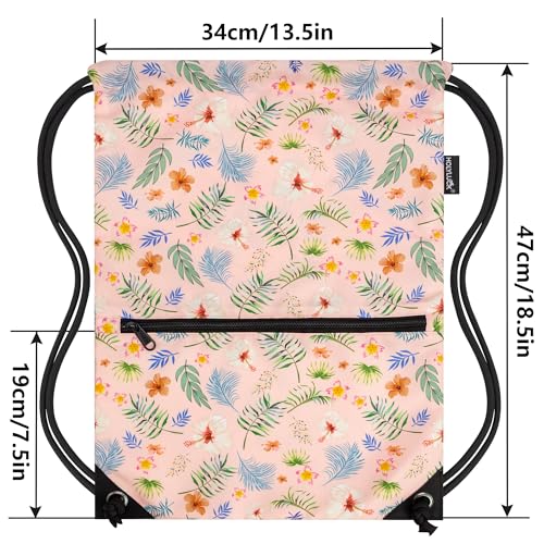 Image of HOLYLUCK Drawstring Backpack Bag Sport Gym Sackpack
