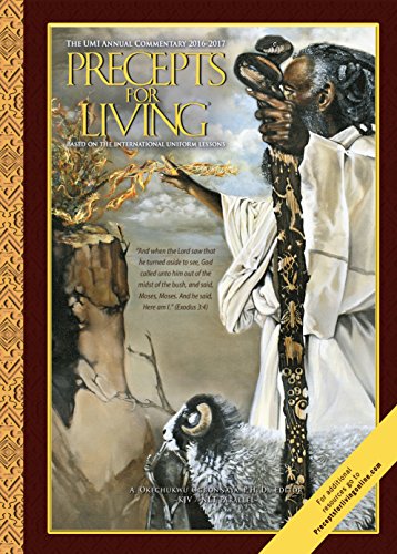 Precepts For Living 2016-2017 Commentary