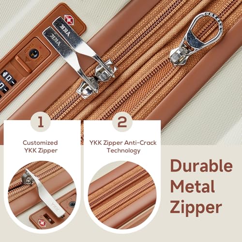 Imiomo TR007-SET Luggage Sets 4 Piece Expandable Suitcase Set,Hardside Carry thumb #7