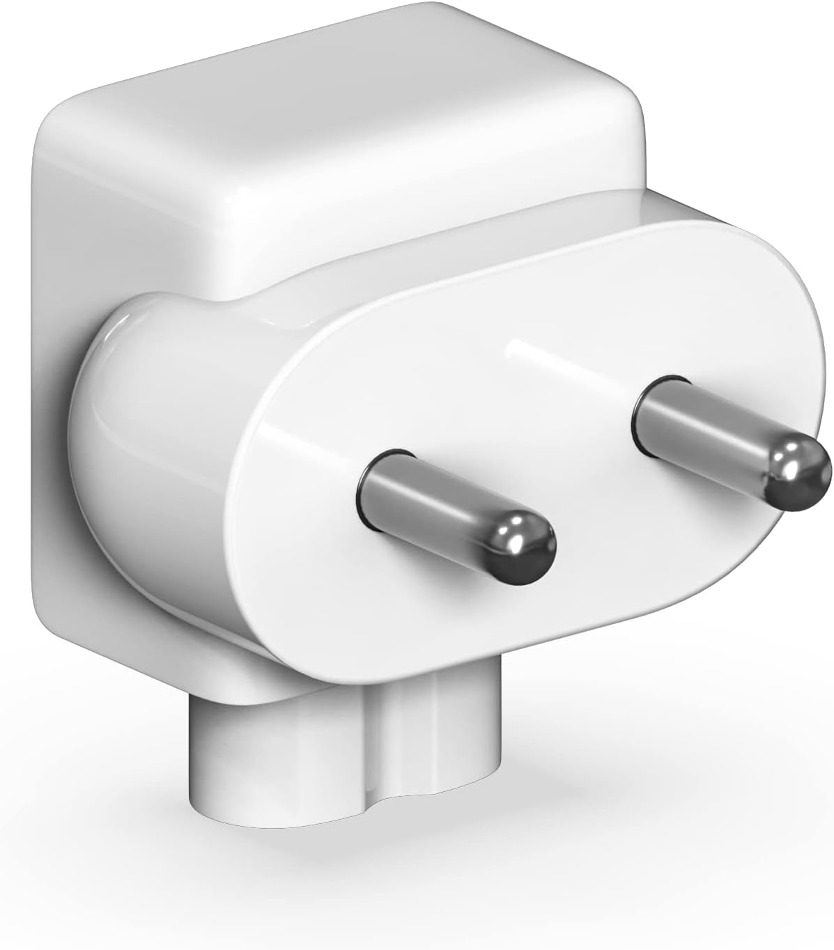 Indian Style Plug Adapter Duck Head for Power Adapters of MacBook,Powerbook, Pro, Air, iPod, iPhone, iPad, iBook