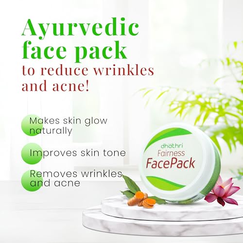 Dhathri Fairness Face Pack | Ayurvedic Face Pack for Glowing Skin | Brightening Face Pack for Women | Face Pack for Oily Skin | 50gm - Image 3