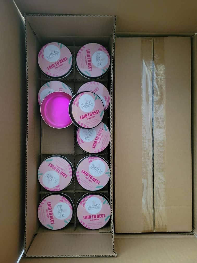 Laid to Rest Edge Control for 4c Kinky coily Hair, Super Strong Hold, Clear Hair Gel, Last Upto 1 Week, no Residue or frizz, Pretty Baby Hair. Tic Tok Trending Holding Gel