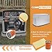 6485 Maintenance Kit Includes 070185E Oil Filter, 0J8478S Air Filter, RC12YC Spark Plug, Compatible with Generac 16KW 20KW 22KW 24KW 26KW Air Cooled Generator with 999cc Engine