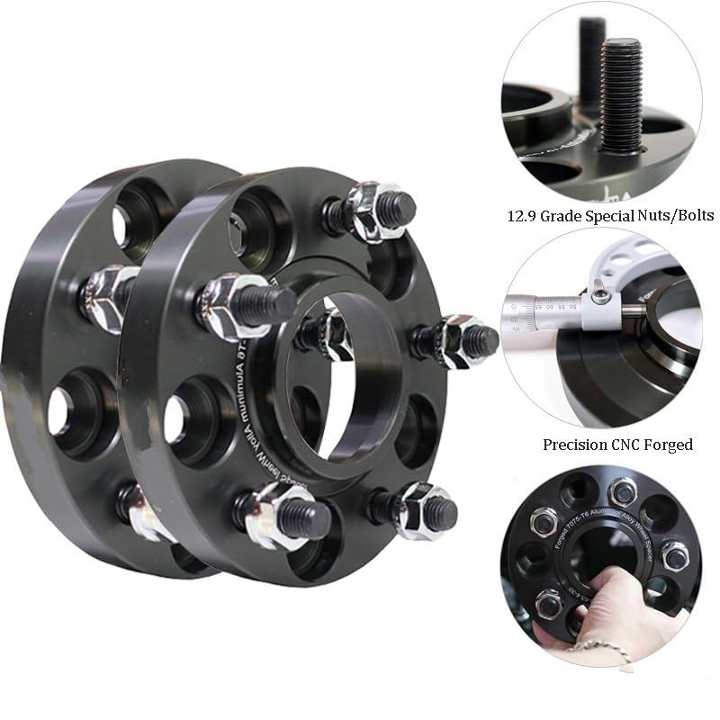 Entretoises De Roue Pour Mercedes - 20mm, Alu Forgé 7075, Embase 5x112, Centrage 66.6mm, 2 Pièces