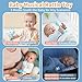 alilo Smarty Bunny Baby Rattle Musical Light Up Toys, Infants Newborns Baby Toys 0-3-6-12-18-24 Months,1 Year Old Boy Girl Gifts, 4 Music Modes and Color Recognition Function with 9 Color Card