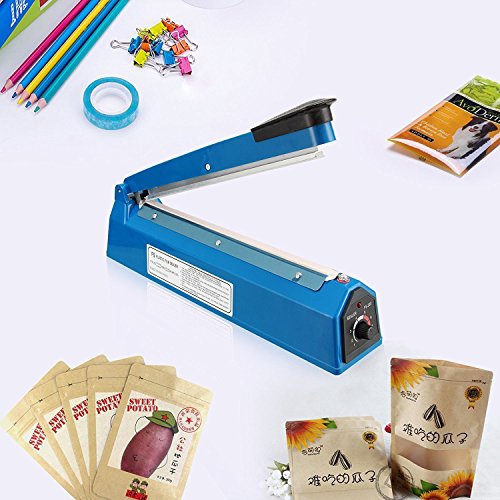 Primetrendz 8" (Inch) Impulse Heat Sealer - Cellophane Bag Sealer. #TOP1