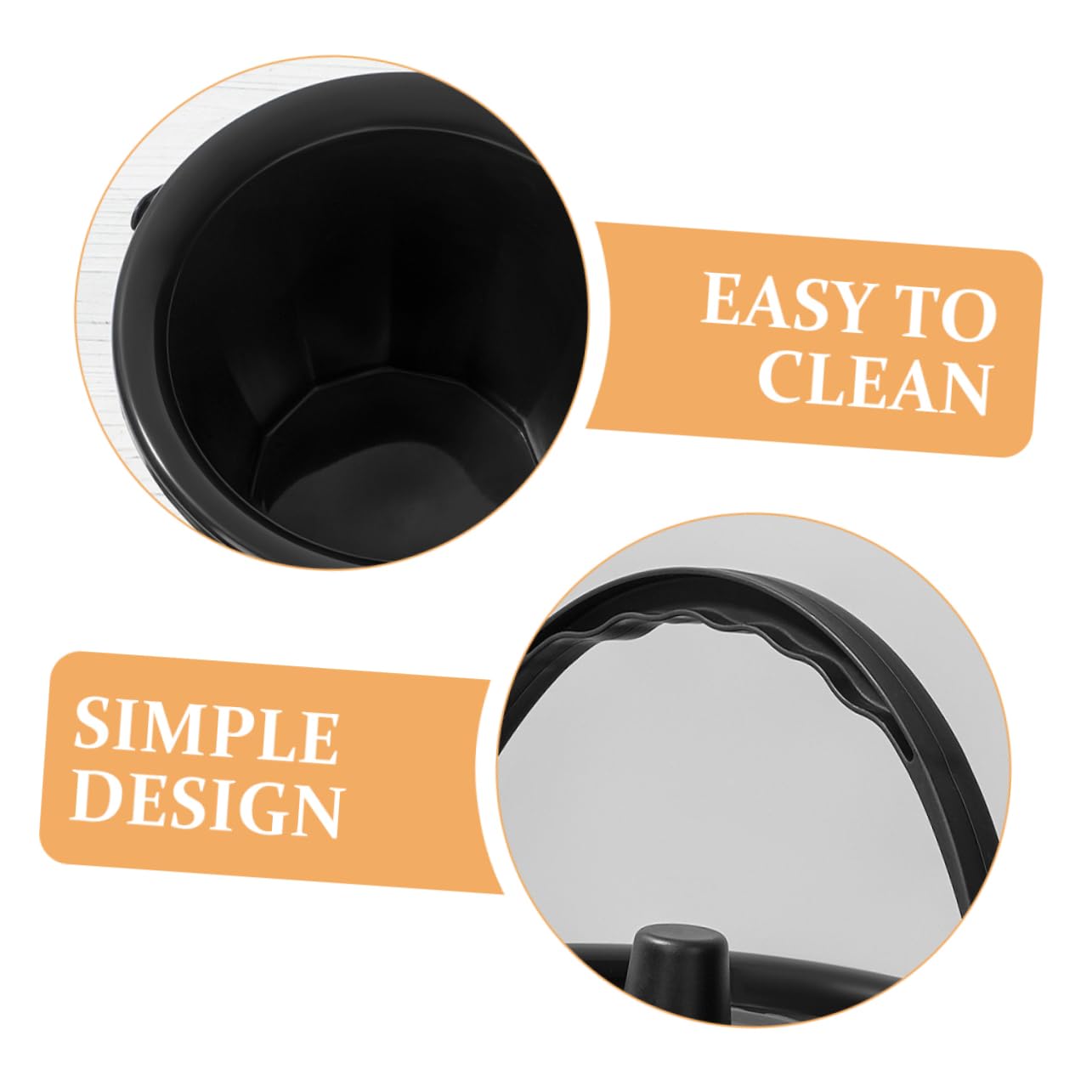 HOODANCOS Portable Adult Chamber Pot Lightweight Spittoon for Travel Camping Outdoor Use Easy to Clean Urinal for Elderly and Pregnant Women Compact Design with Flat Base