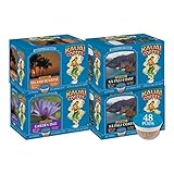 Kauai Coffee Mild, Medium, and Dark Roast Variety Pack Includes Island Sunrise, Garden Isle, and Na Pali Coast - - Compatible with Keurig Pods K-Cup Brewers (4 Packs of 12 Single-Serve Cups)