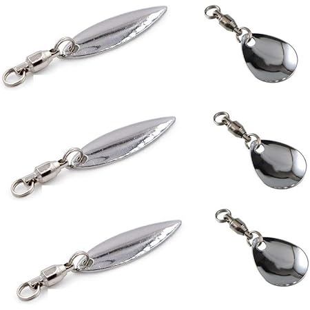 Amazon Luana 釣り ルアー ブレード コロラド ウィローリーフ メタリック カラー シーバス 雷魚 ブラックバス ナマズ メタル ジグ バイブ フロッグ スピナー ハード ソフト チューニングパーツ 全6 枚 シルバー S Luana ルアー材料 Amazon Luana 釣り ルアー ブレード コロラド ウィローリーフ メタリック カラー シーバス 雷魚 ブラックバス ナマズ メタル ジグ バイブ フロッグ スピナー ハード ソフト チューニングパーツ 全6 枚 シルバー S Luana ルアー材料