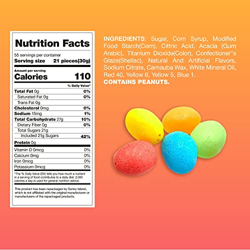 Trolli Sour Brite Jelly Beans Candy, 3 Pound Bag #TOP5