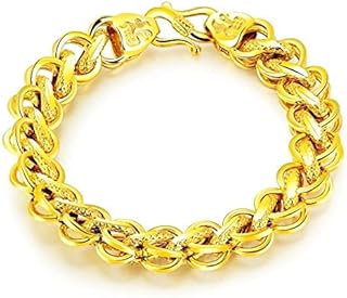 JewelOra OK-S992 Unisex Jewelry Gold Plated Bracelet
