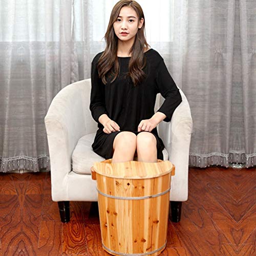 Spa de pies de madera para masaje y pedicura miniatura 4