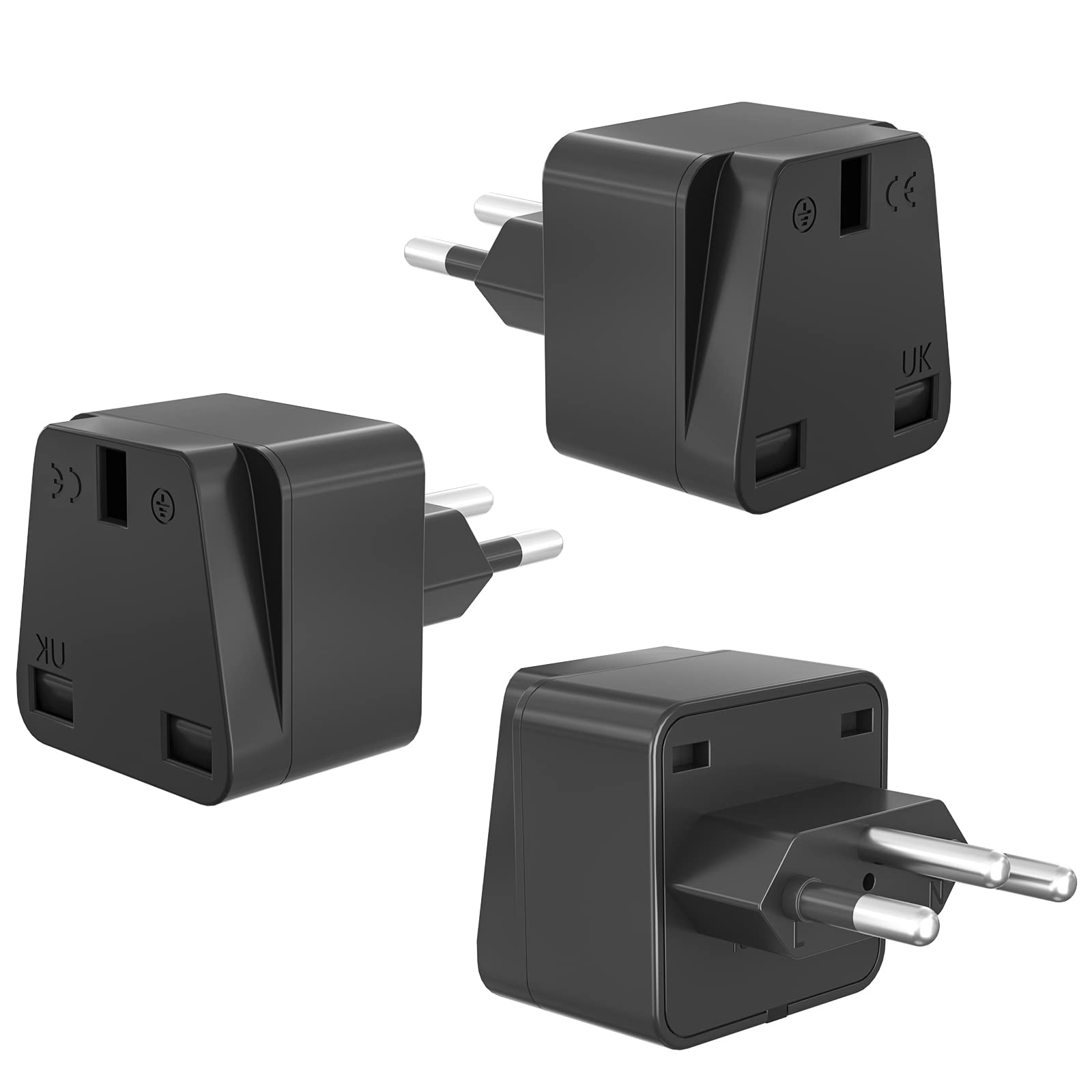 Buy UK to Swiss Switzerland Plug Adapter, HITRENDS Travel Adapter UK to