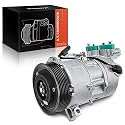 Frankberg Klimaanlagen Kompressor mit Kupplung Benzin Kompatibel mit 1er E81/E87/E88/E82 3er E90/E93/E91 X1 E84 Replace# 64529182793, Öl vorbereift