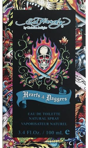 Christian Audigier Ed Hardy Hearts & Daggers By Christian Audigier For Men 3.4 Oz Eau De Toilette Spray thumb #2