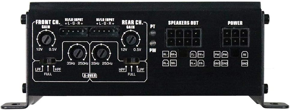 APMCRO-4060 Audiopipe Micro 4 Channel 1,000 W Amp