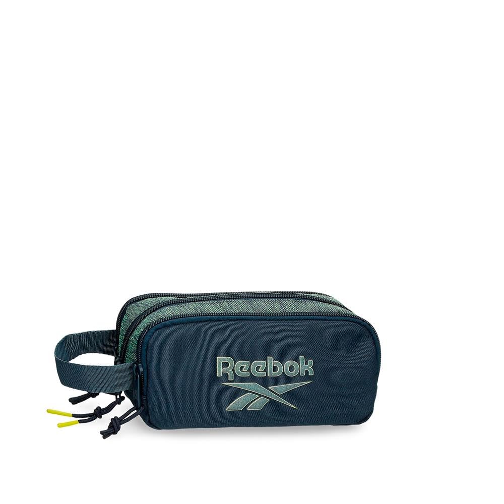 Reebok Summerville Estuche Triple Azul 22x10x9 cms Poliéster