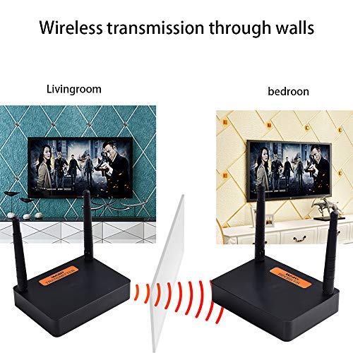 measy Wireless HD Extender Wireless Transmission System Video Audio Transmitter Receiver WiFi 200M HD Converter IR Extender, hd & sdi Video Transmission kit FHD676 2.4G/5G