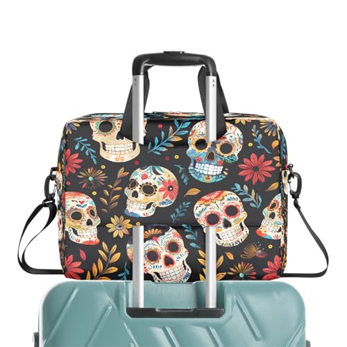 Bolso para portátil 16 pulgadas con patrón calavera miniatura 7