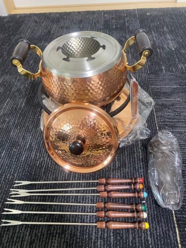 COPPER 100 - チーズフォンデュ鍋セット 片手鍋 の評価 | SHOPSTAFF