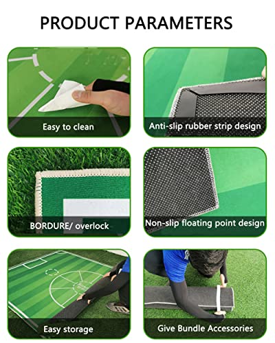 Couverture de football pour salon avec accessoires de sport à la maison