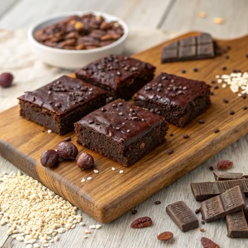 Image of Nature's Bakery Double Chocolate Brownie Bars,Whole Grains,Dates,and Cocoa,Plant Based,Dairy-Free,Snack Bar,1 box with twin packs,(Pack of 24)