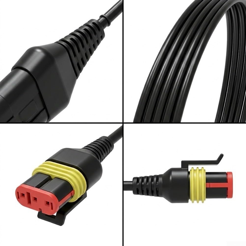 para cable de extensión para R80Li cortacésped robótico 300cm-1000cm