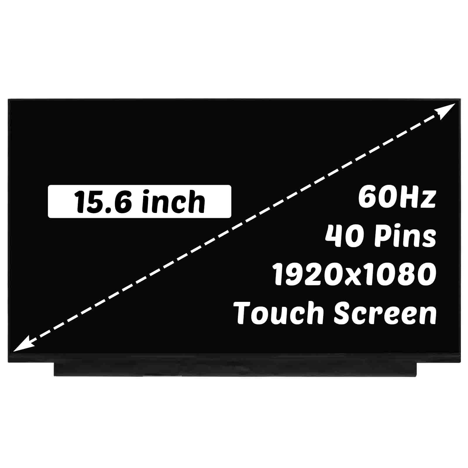 Replacement for Lenovo IdeaPad Slim 3 15IAH8 82XM 3 15IRH8 for IdeaPad 3 Chrome 15IJL6 82N4 for IdeaPad 5 15IAL7 5 15ABA7 Type 82SF 1920x1080 60HZ 40