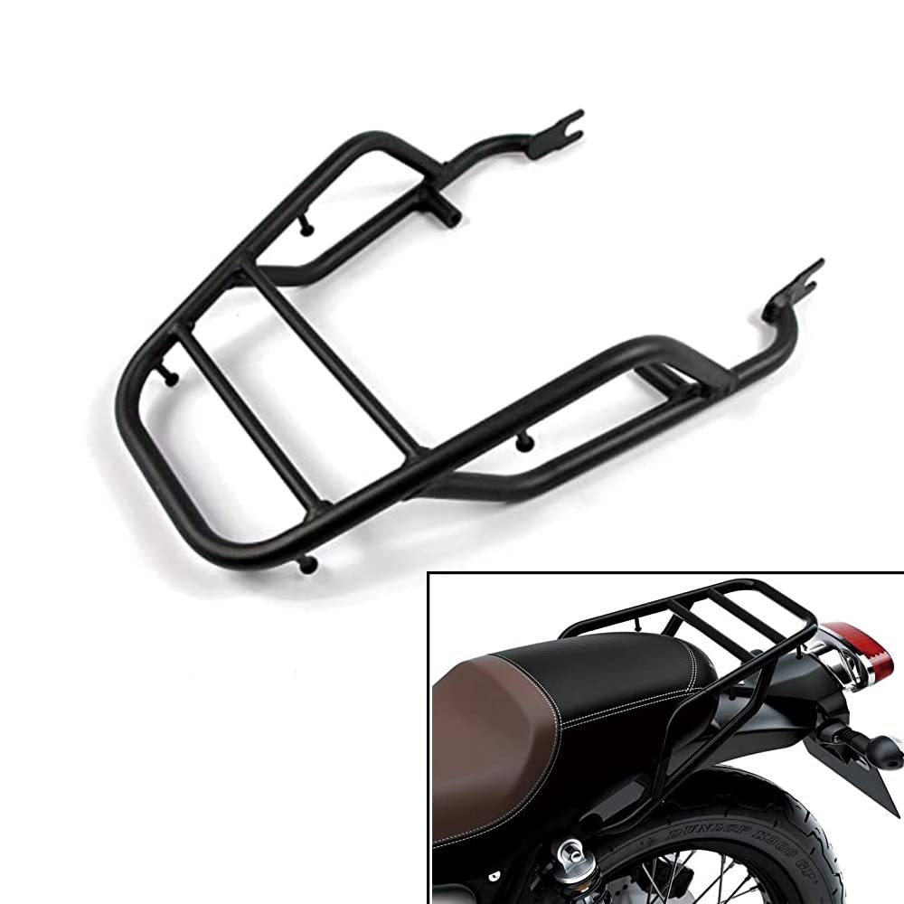 Portapacchi Posteriore Per Moto Kawasaki W400/W650/W800 - Regolabile E Resistente - Foto 5