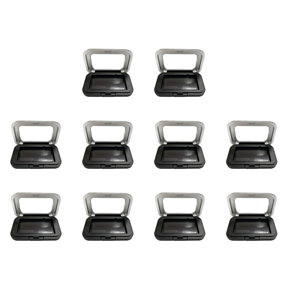 Fiorky 10PC Magnetic Needle Case Sewing Needle Storage Sewing Storage Case Household Black Sewing Needle Case Portable Buttons Pins Storage Boxes Sewing Accessory for Cross Stitch Embroidery