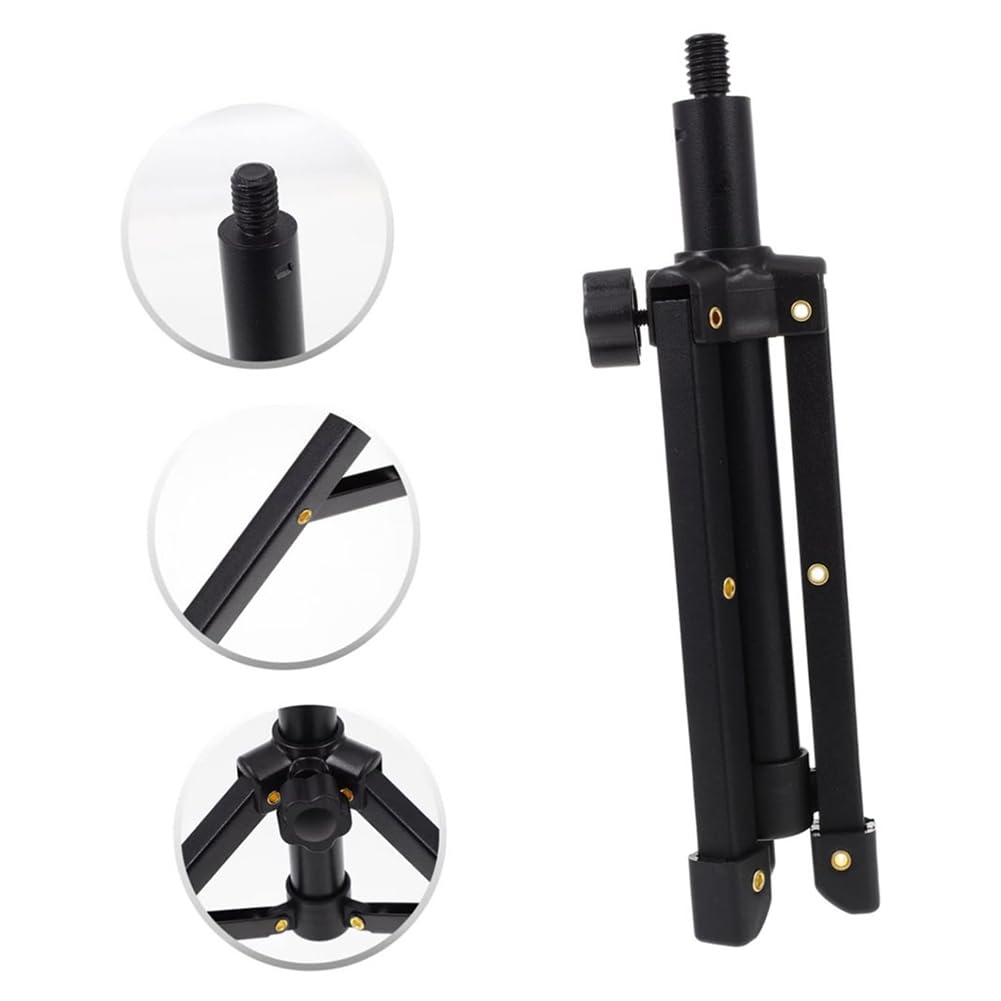 Vkyipg Portable Microphone Stand Desktop 1/4 Tripod Table Stand Adjustable Mic Stand Mic Clip Holder Bracket - Image 2