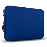 Runetz - 15-inch NAVY BLUE Soft Sleeve Case Cover for MacBook Pro 15.4