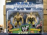  WWF THE ROCK AND OWEN HART 2 Tuff 3 Figuras Jakks