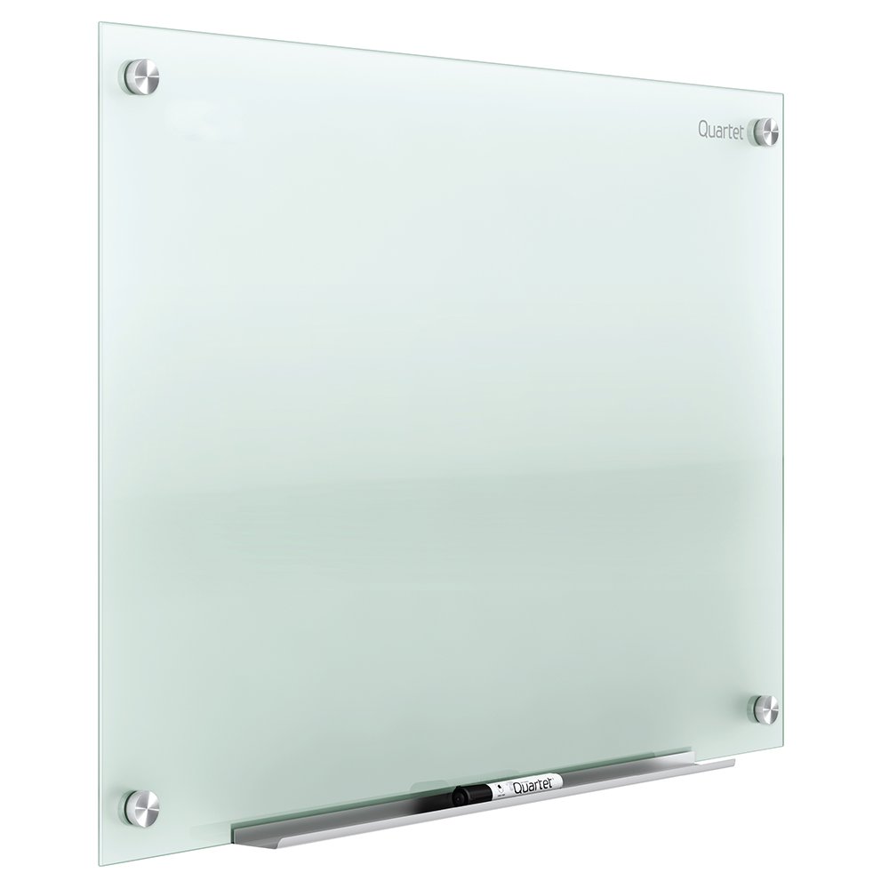 Quartet Glass Whiteboard Non Magnetic Dry Erase White Board 4 X 3 
