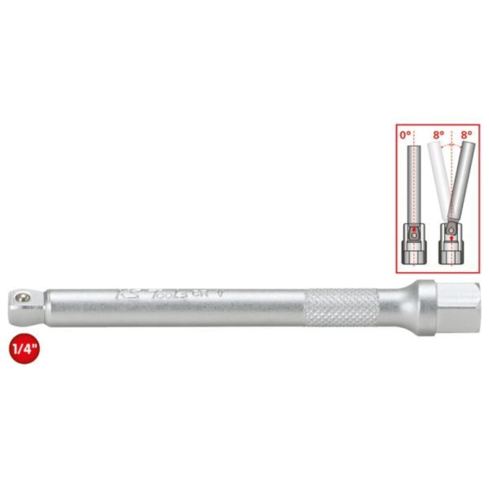 KS Tools 911.0009 Schwenkbare Verlängerung Set, 9, 4042146564608