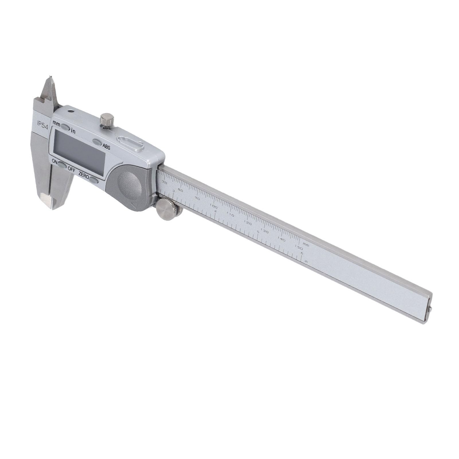 Herramienta de Medición de Calibrador Digital IP54 Resistente Al Agua, Precisa y Duradera para Mediciones de Precisión en Taller, Acero Inoxidable de 0-6 Pulgadas/0-150 Mm