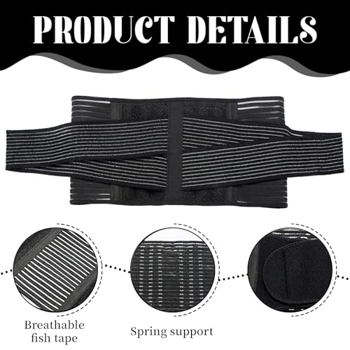 ChAusa Faja Postparto de Compresión Ajustable y Cómoda, Faja Lumbar Mujer, Cinturon Embarazada, Protección Cintura y Abdomen, para Mayo Ideal para el Tratamiento del Dolor de Espalda y Ciática - imagen 3