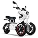 Produktbild Doohan iTank eGo2 Elektromoped 1560W - 45km/h E-Moped Elektro-Trike 2 Personen 3-Rad-Elektromobil EU-Zulassung weiß