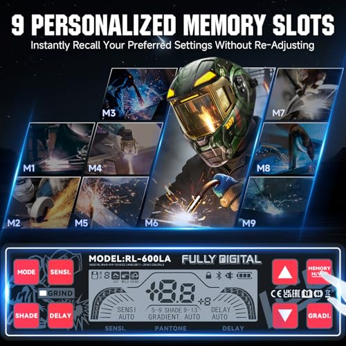 ANDELI Auto-Darkening Welding Helmet